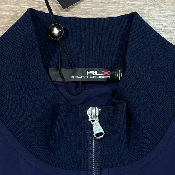 RLX Golf Tech Half Zip Long Sleeve Pullover 1/4 - Picture 3 of 3